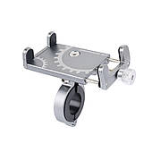 Велосипедний тримач для смартфона Benguo bg-087 алюміній, сірий (bg-087-gray)