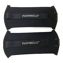 Обважнювачі для ніг/рук Pastorelli 2шт. x 0,25 = 0,5 кг, чорний, Art 20435