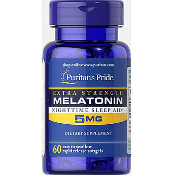 Melatonin Extra Strength 5mg - 60softgels