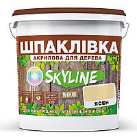 Шпаклевка для дерева готовая к применению акриловая Wood 14 кг SkyLine Белый (2000002784012)