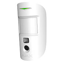 Беспроводной датчик движения Ajax MotionCam белый TS, код: 7396996