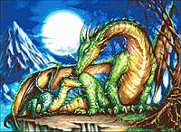 Набор для вышивания бисером Легенда о драконе 66х48 см Александра Токарева (2000001202586)