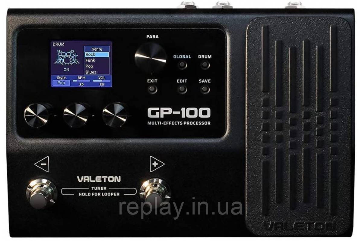 Процессор эффектов для гитары HOTONE AUDIO VALETON GP-100 - фото 1 - id-p2151429377