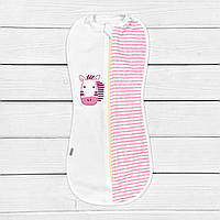 Пеленка-кокон Dexters для девочки debrik 0-1 месяца розовый белый BS, код: 8418327