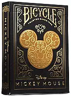 Quint Велосипед Міккі Маус Black & Gold гральні карти (7627457)