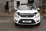 Дефлектор капота EuroCap для Ford Kuga 2008-2013 рр, фото 2