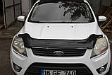 Дефлектор капота EuroCap для Ford Kuga 2008-2013 рр, фото 4