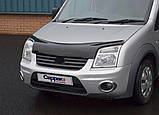 Дефлектор капота EuroCap V1 для Ford Connect 2010-2013 рр, фото 9
