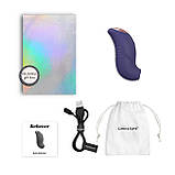 Вакуумний кліторальний стимулятор Love To Love BELIEVER - MIDNIGHT INDIGO, фото 5