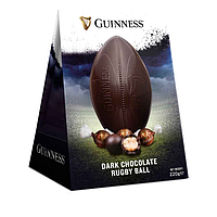 Шоколадное яйцо Guinness Rugby Ball Easter Egg 220g