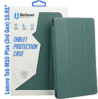 Чохол-книжка BeCover Soft Edge для Lenovo Tab M10 Plus TB-125F (3rd Gen)/K10 Pro TB-226 10.61" Dark Green Dshop