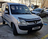 Дефлектор капота Eurocap (2003-2008) для Citroen Berlingo рр, фото 6