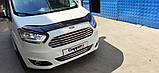 Дефлектор капота EuroCap для Ford Courier 2014-2023 рр, фото 4