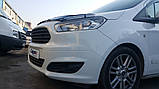 Дефлектор капота EuroCap для Ford Courier 2014-2023 рр, фото 9