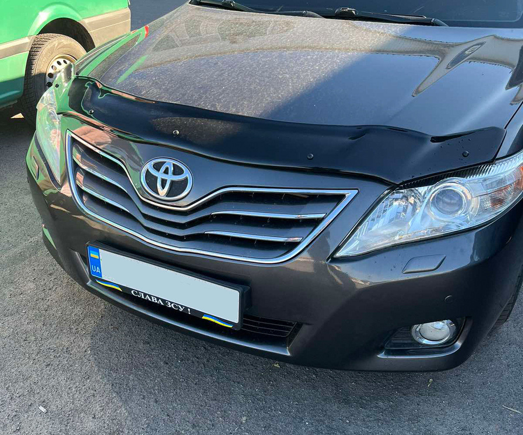 Дефлектор капота (EuroCap, європейка) для Toyota Camry 2006-2011 рр, фото 1