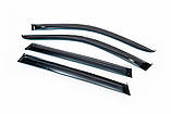 Вітровики з хром молдингом (4 шт, HIC) для BMW X5 F-15 2013-2018 рр, фото 5