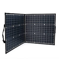Складана PET сонячна панель SP100 FlashFish, 100W/18V, 3,2 кг, 660*570 мм Q4