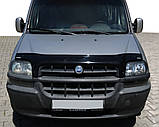 Дефлектор капота EuroCap для Fiat Doblo I 2001-2005 рр, фото 4