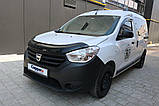 Дефлектор капота EuroCap для Dacia Dokker 2013-2022 рр, фото 6