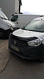 Дефлектор капоту (EuroCap) для Dacia Lodgy 2012-2022 рр, фото 9