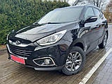 Дефлектор капоту (EuroCap) для Hyundai IX-35 2010-2015 рр, фото 4