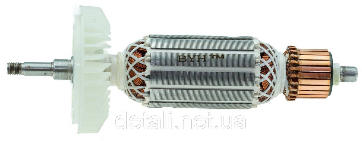 Якір болгарки Makita 9555NB/9554NB VJ Parts (152*32 різьблення 6мм) аналог 515619-7