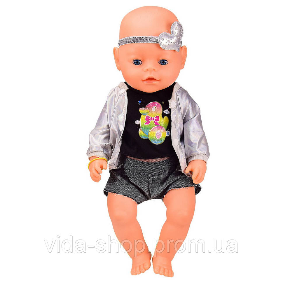 Дитяча лялька-пупс BL037 в зимовому одязі, пустушка, горщик, пляшечка (Від 2)