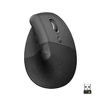 Мышка Logitech Lift Vertical Ergonomic Mouse Graphite (910-006473