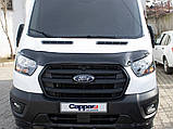 Дефлектор капота EuroCap (2019-2025) для Ford Transit 2014- рр, фото 6