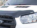 Дефлектор капота EuroCap (2019-2025) для Ford Transit 2014- рр, фото 8