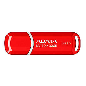 Флеш память ADATA UV150 32GB RETAIL RED Dark Red 32 GB