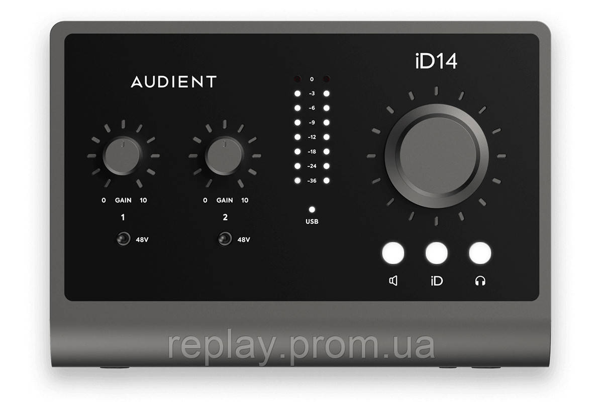 Аудиоинтерфейс AUDIENT iD14 MKII - фото 1 - id-p2151442850