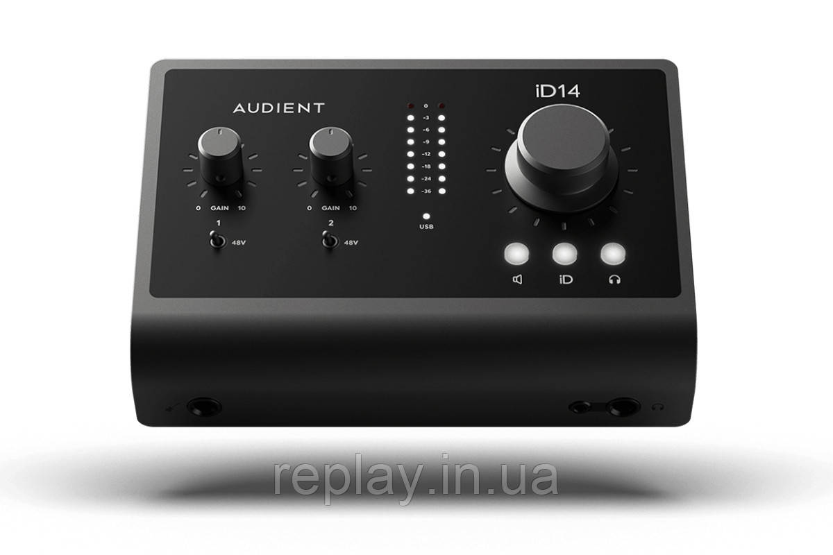 Аудиоинтерфейс AUDIENT iD14 MKII - фото 3 - id-p2151442850