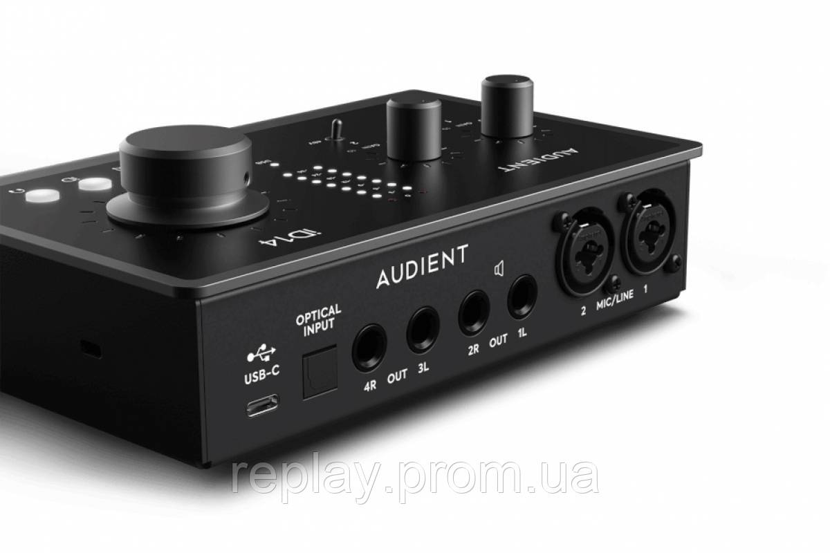 Аудиоинтерфейс AUDIENT iD14 MKII - фото 6 - id-p2151442850