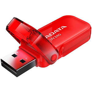 Флеш память 32 GB ADATA UV240 RED RETAIL