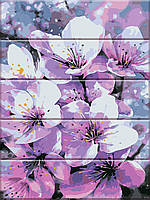 Картина по номерам на дереве "Первоцвіт" 30х40 см ArtStory Разноцветный (2000001693377)