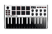 MIDI-контроллер AKAI MPK MINI MK3 White MIDI