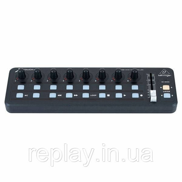 MIDI-контроллер BEHRINGER X-TOUCH MINI - фото 1 - id-p2151430796
