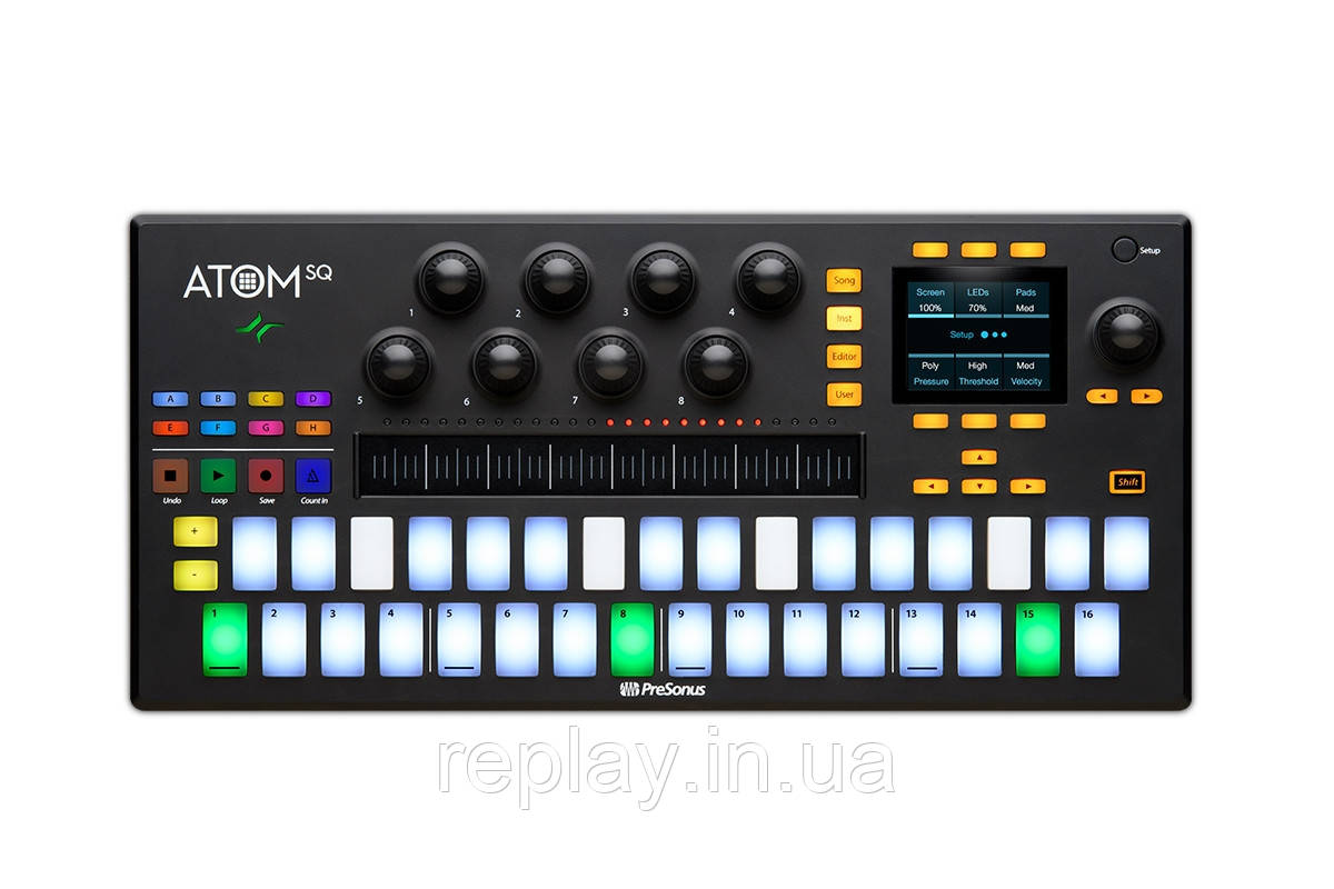 MIDI-контроллер PRESONUS ATOMSQ MIDI - фото 2 - id-p2151430807