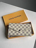 Женский кошельок и портмоне отличное качество Louis Vuitton Sarah Wallet Ivory