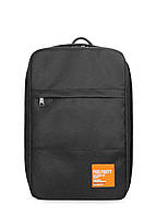 Рюкзак для ручной клади HUB 40x25x20 см POOLPARTY Черный (2000000289861)