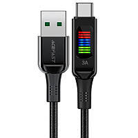 Зарядный провод шнур кабель USB-A to USB-C / Юсб провод шнур кабель для быстрой зарядки телефона