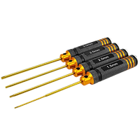 Викрутки шестигранні набір 4шт з титановим покриттям для радіокерованих моделей