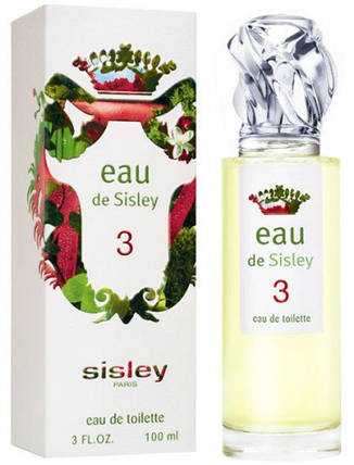 Sisley Eau de Sisley 3 туалетна вода 100 ml. (Сислей Еу Де Сеслей 3), фото 2