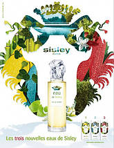 Sisley Eau de Sisley 3 туалетна вода 100 ml. (Сислей Еу Де Сеслей 3), фото 3