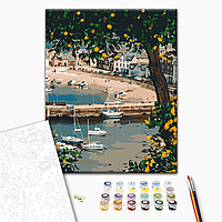 Картина по номерам Brushme Живописный залив BS53780 набор для росписи по цифрам