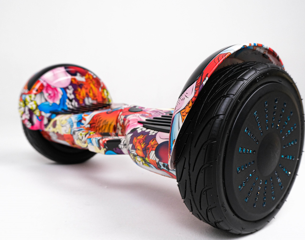 Гироборд Smart Balance Wheel Pro Premium 10.5 Граффити рыбки - фото 3 - id-p2151928361