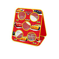 Дитячий ігровий набір мішені "Тачки", 6 мішечок 24х24х5 см Bambi Червоний (2000002607533)