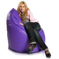 Бескаркасное кресло Tia-Sport Магнат 80х80х100 см фиолетовый (sm-0701) HR, код: 6538270