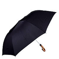 Чоловіча складана парасолька напівавтомат (Z42640) 109 см Zest Чорна (2000001578377)